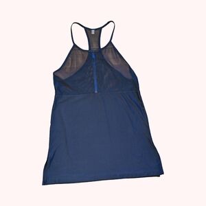 ⭐MPG Mesh Contrast Racerback Tank Size XS Black